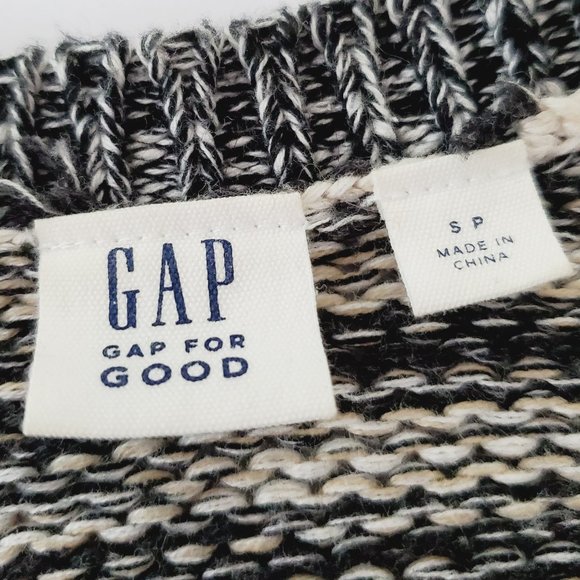 GAP FOR GOOD 100% Cotton Marled Chunky Cardigan - Picture 6 of 9